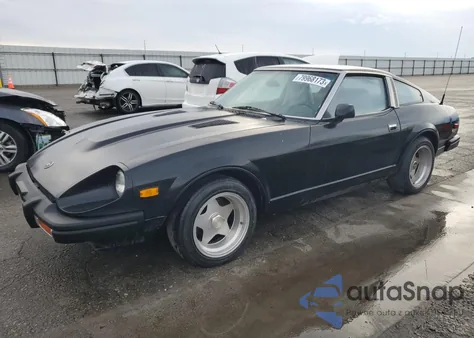 1981 Datsun 280Zx z USA, uszkodzony, nr VIN JN1HZ04S8BX265704